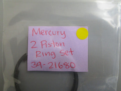 *NEW OEM* 0810 Mercury Quicksilver 2 Piston Ring Set 39-21680