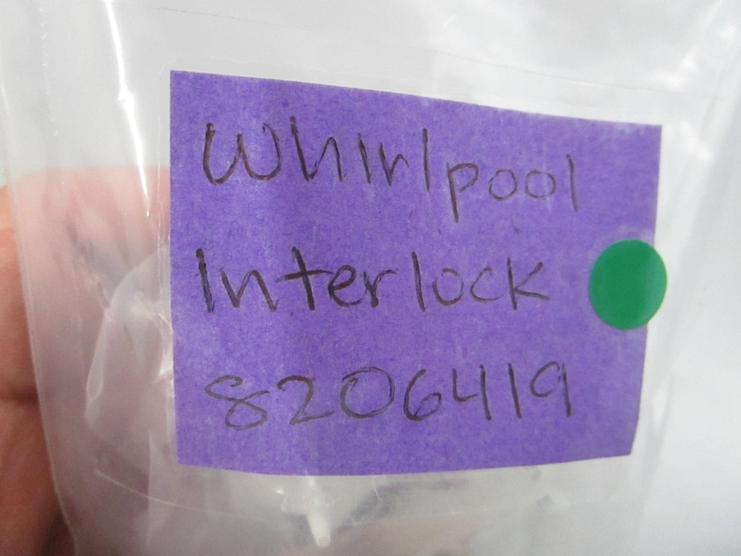 NEW OEM 8206419 Whirlpool Interlock 0810