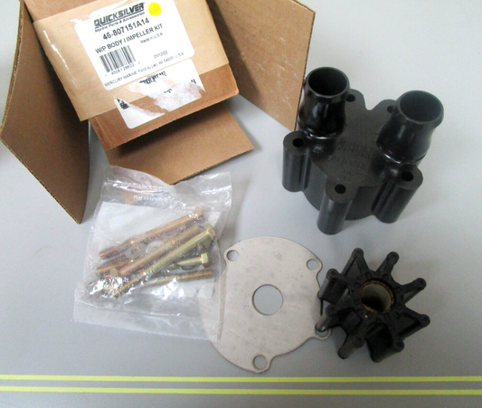 *NEW OEM* 0720 Mercury Quicksilver Water Pump Impeller Body Kit 46-807151A14