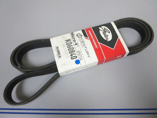 NEW K060840 Gates Micro-V 13/16" x 84 ½" Serpentine Belt 0720