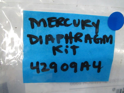 *NEW OEM* 0810 Mercury Quicksilver Diaphragm Kit 42909A4