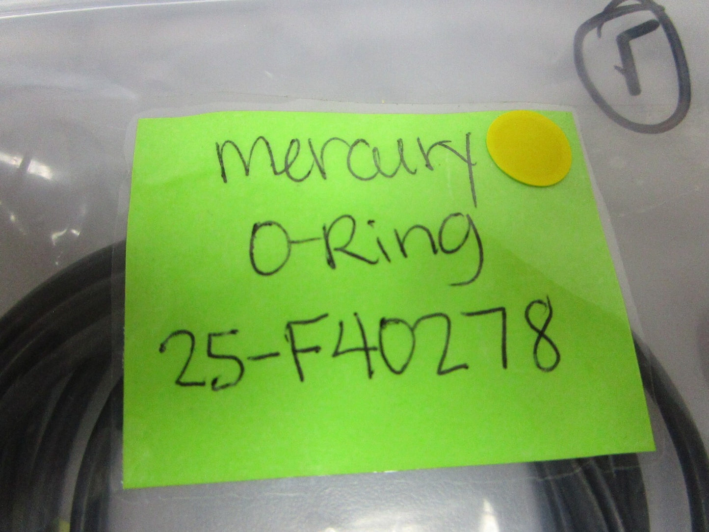 *NEW OEM* (LOT OF 7) 0810 Mercury Quicksilver O-Ring 25-F40278