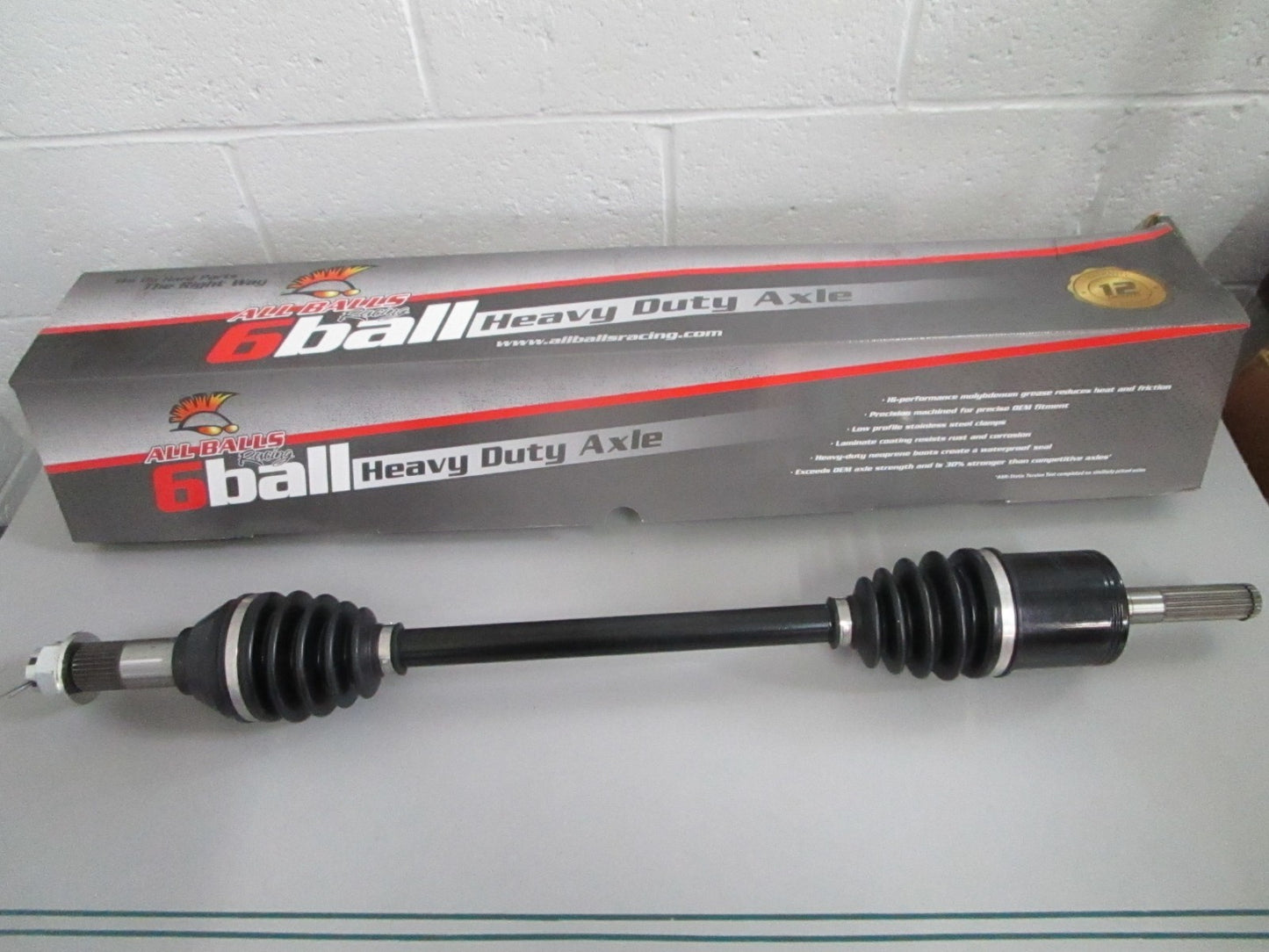 All Balls NEW AB6-CA-8-125 Can-Am Defender 6 Ball HD Front Axle NOS Part 0820