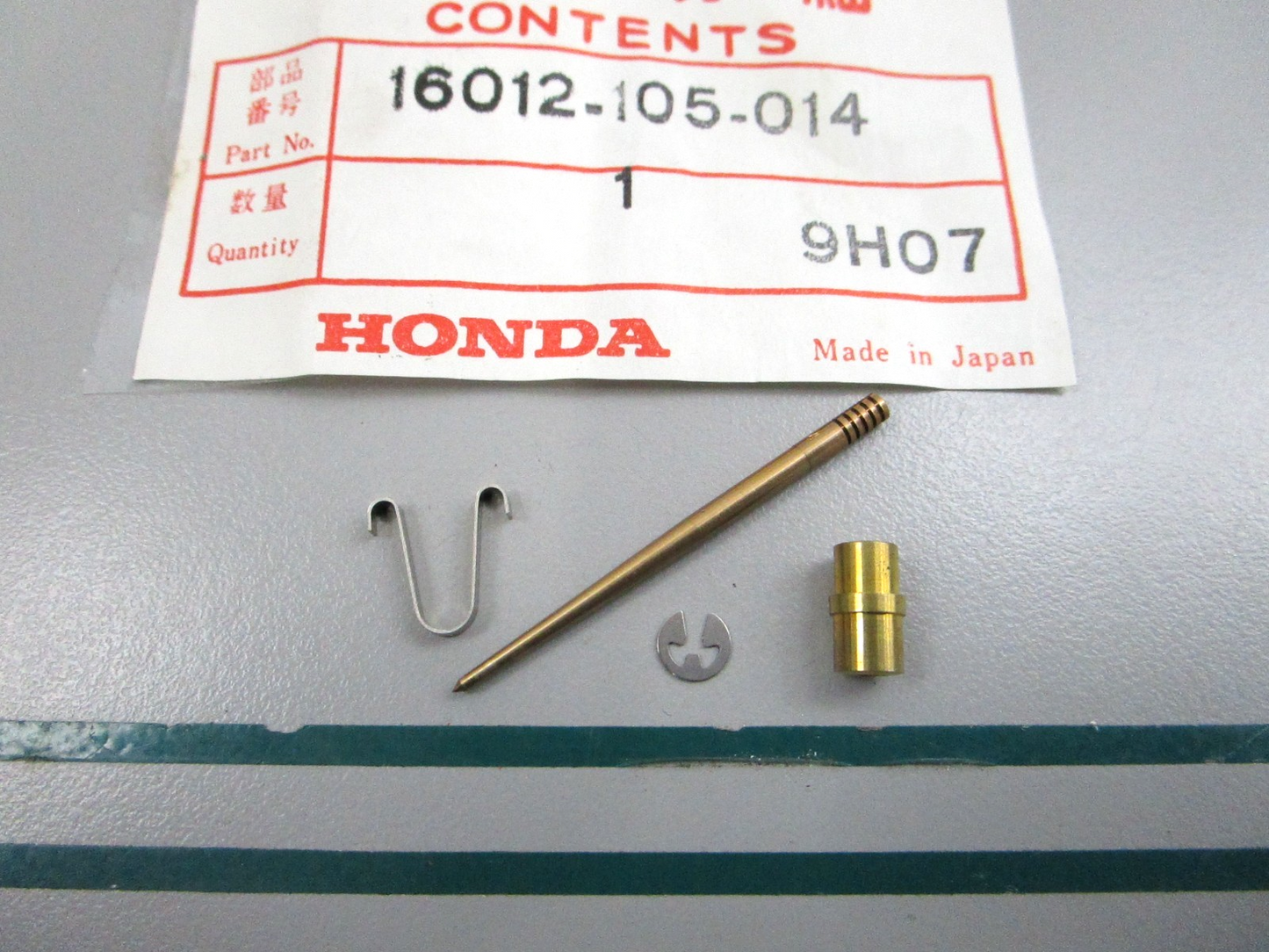 NEW OEM 16012-105-014 Honda Carburetor Jet Needle Set 0810