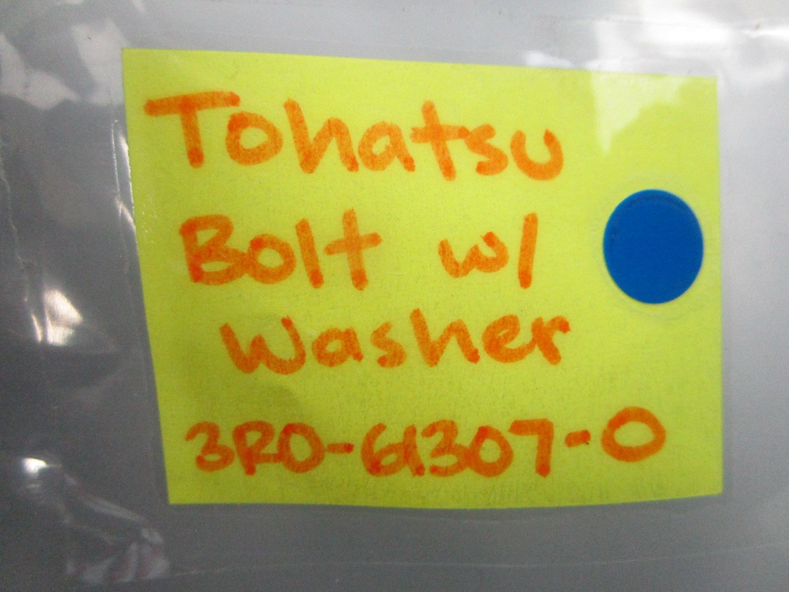 NEW OEM 3R0-61307-0 3R0613070 Tohatsu Bolt w/ Washer 0810