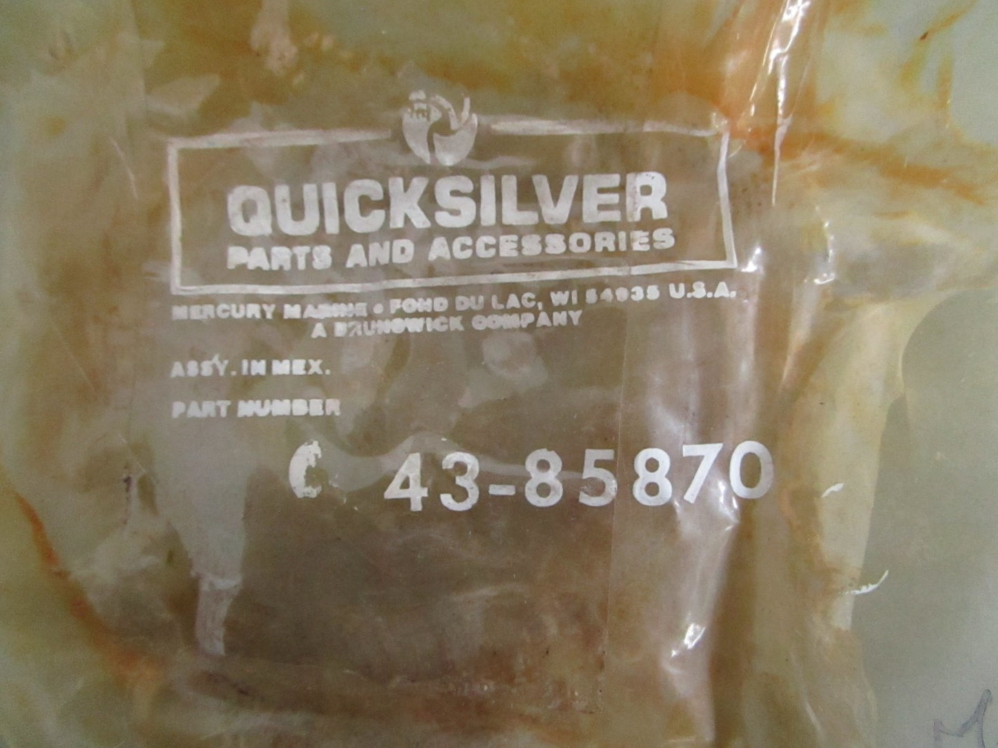 NEW OEM 43-85870 Mercury Quicksilver Gear 0820