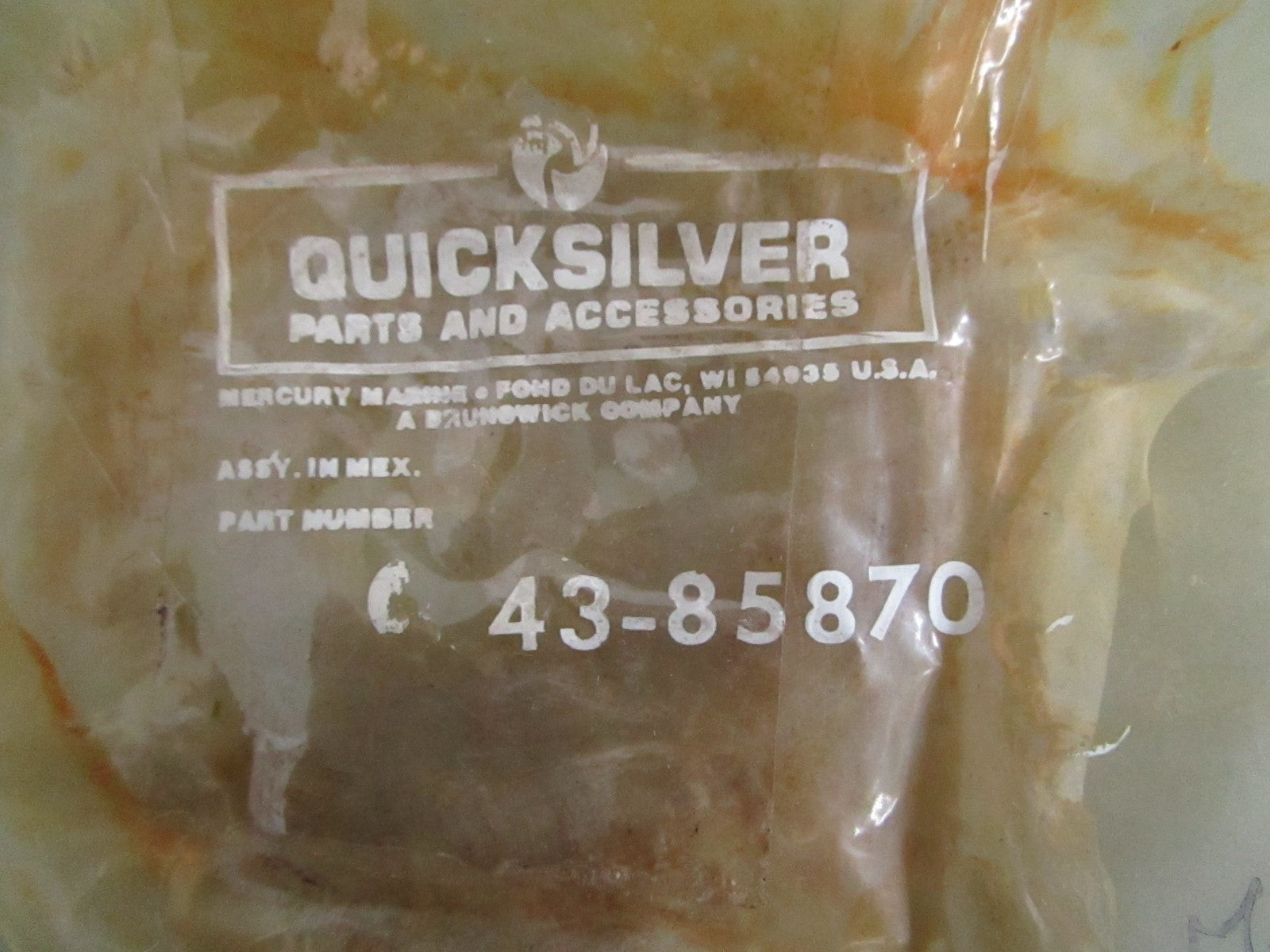 NEW OEM 43-85870 Mercury Quicksilver Gear 0820