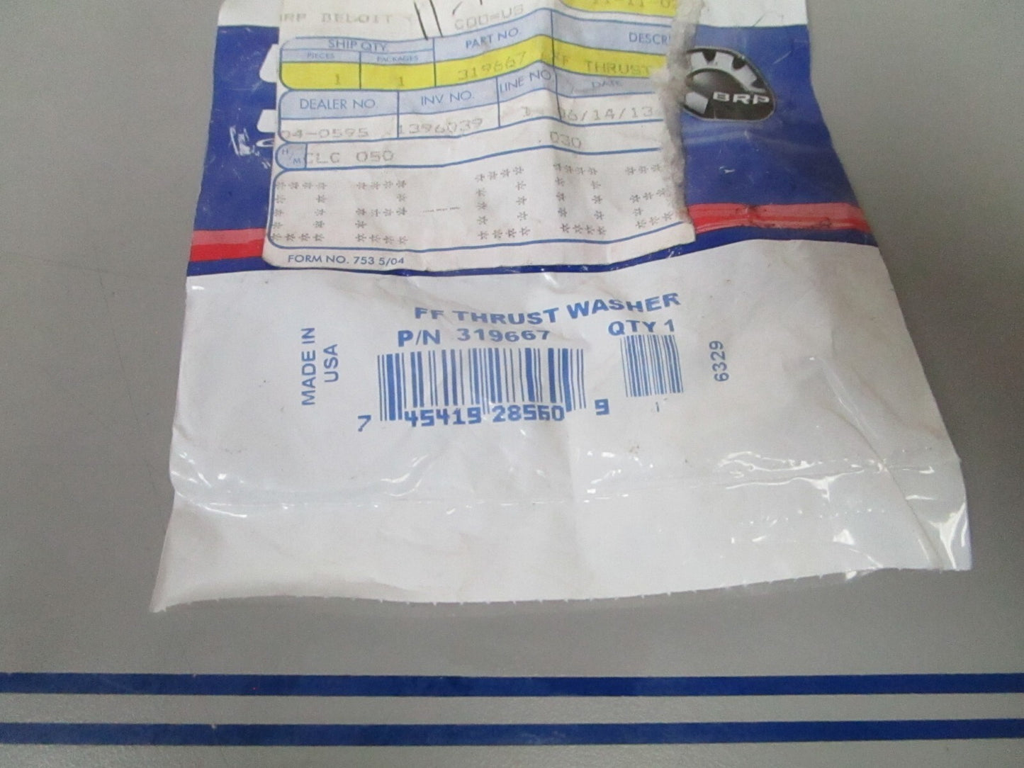 *NEW OEM* 0810 OMC Johnson Evinrude Thrust Washer 319667 0319667