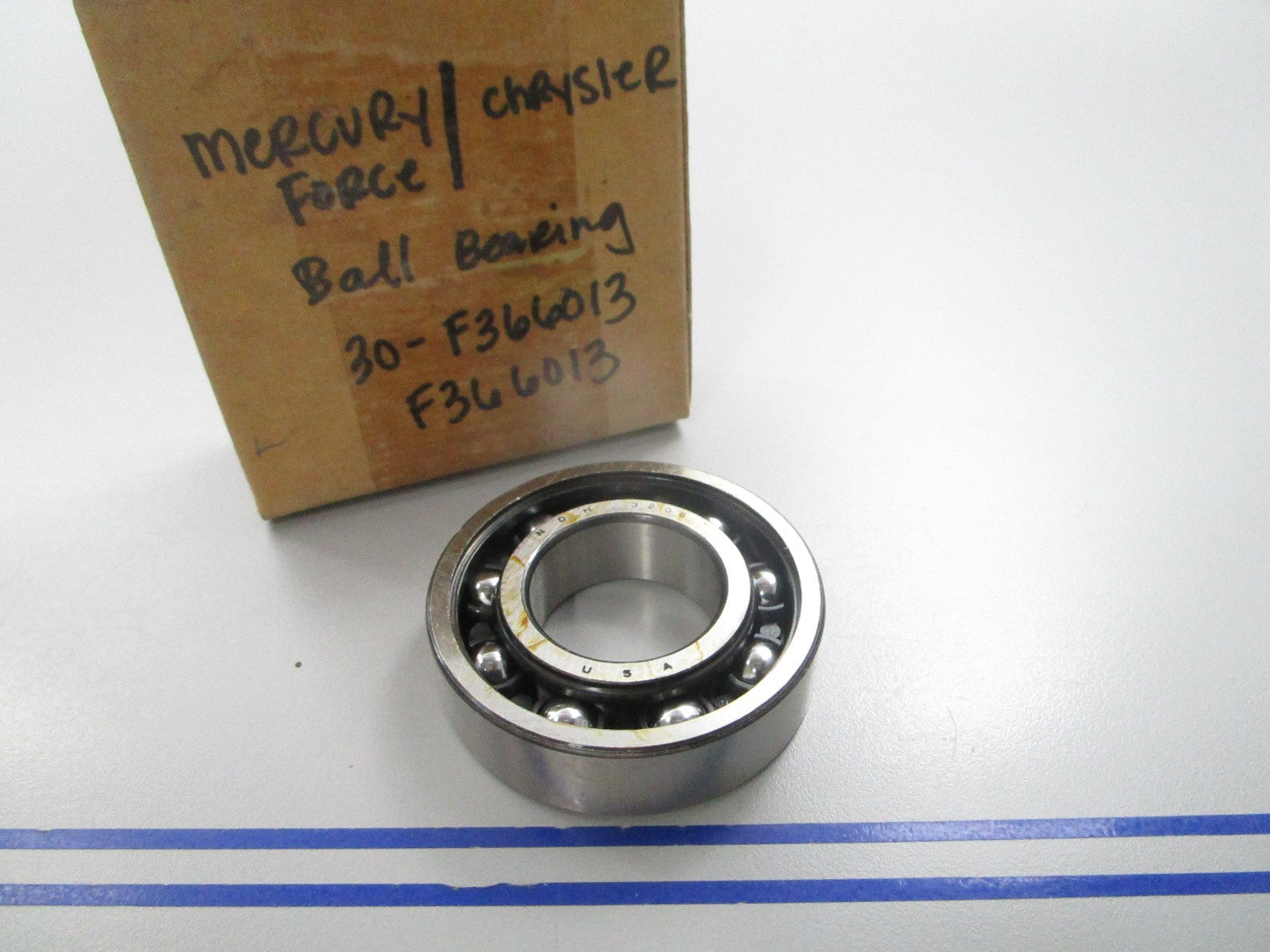 NEW OEM 30-F366013 Mercury Force Ball Bearing 0810