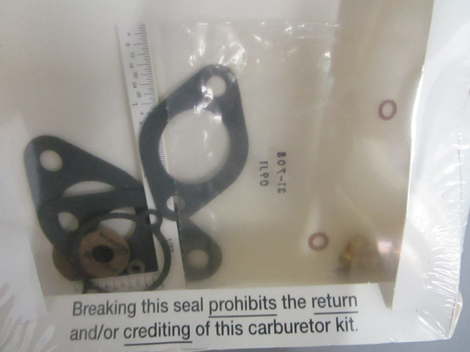 *NEW* 0820 Mallory Carbretor Kit 9-37302 Replaces: 15981A