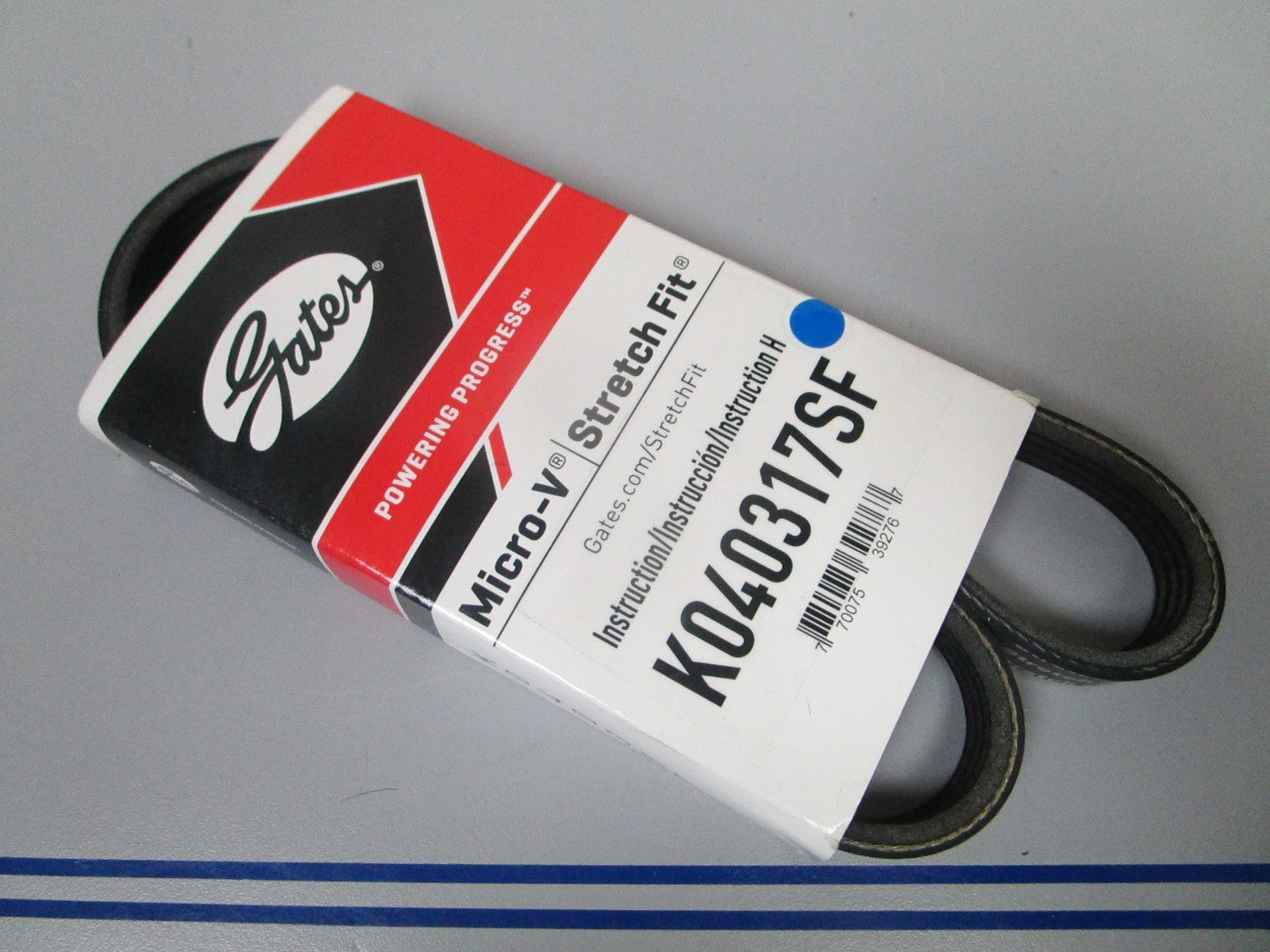NEW K040317SF Gates Micro-V Stretch Fit Belt 0720