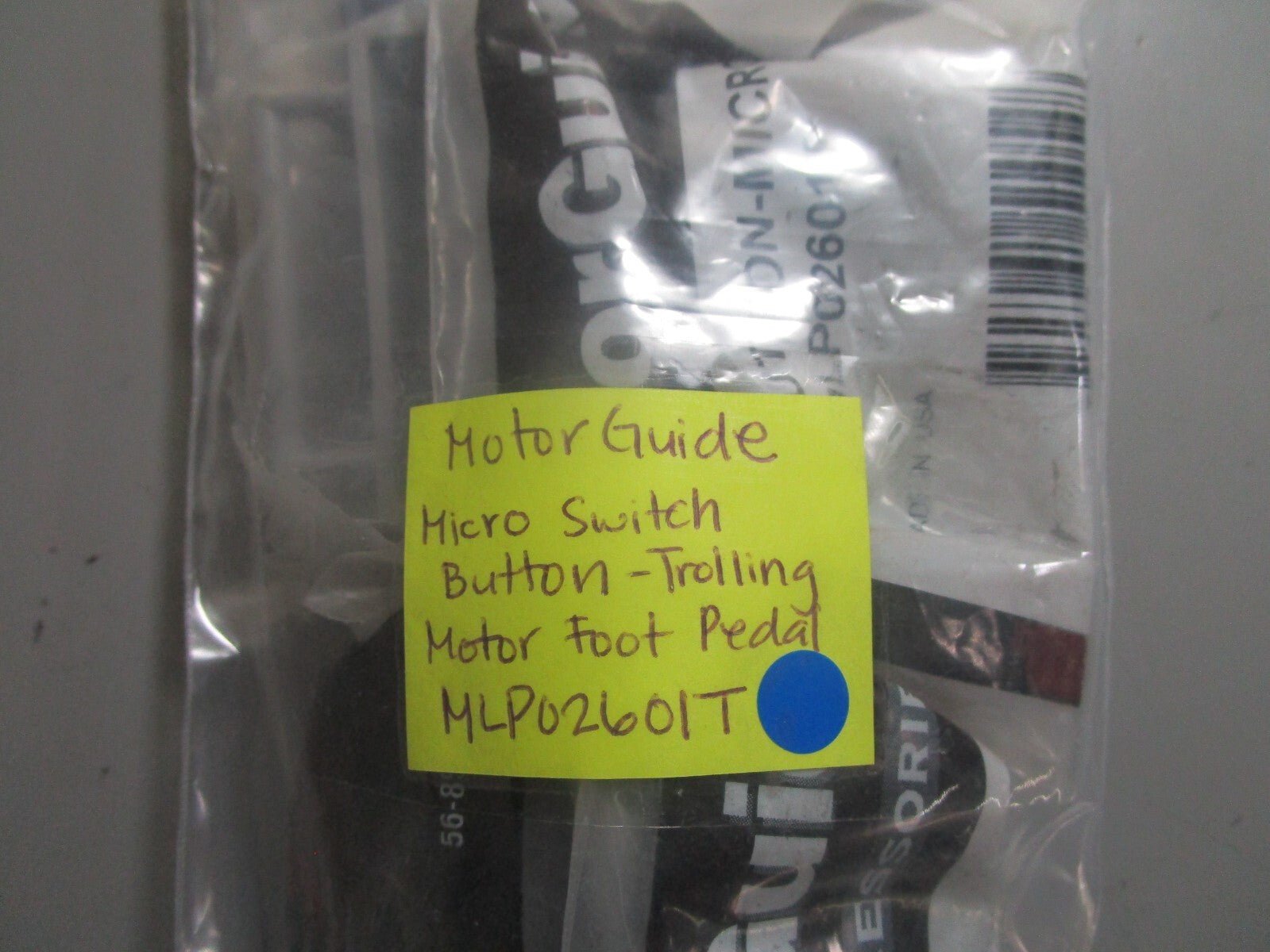 *NEW OEM* 0810 MotorGuide Microswitch Button Trolling Motor Foot Pedal MLP02601T