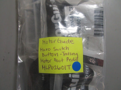 *NEW OEM* 0810 MotorGuide Microswitch Button Trolling Motor Foot Pedal MLP02601T