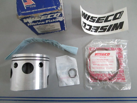 NEW 3102P1 Wiseco Piston Kit Rep: 3002P1 For: Mecury 0820
