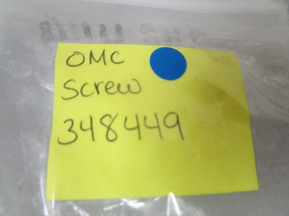 *NEW OEM* (LOT OF 2) 0810 OMC Johnson Evinrude Screw 348449 0348449