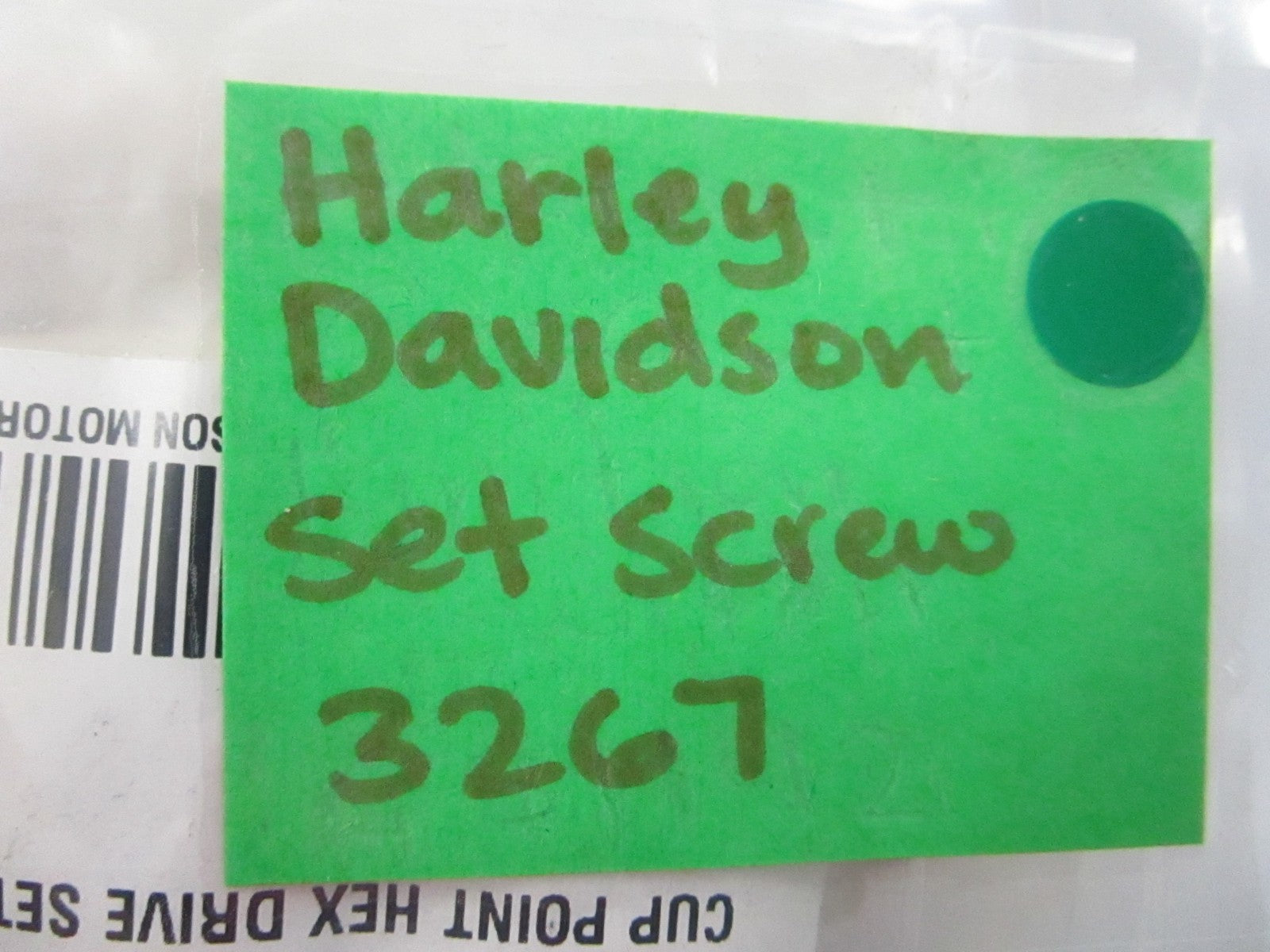 NEW OEM (LOT OF 10) 3267 Harley Davidson Set Screw 0810