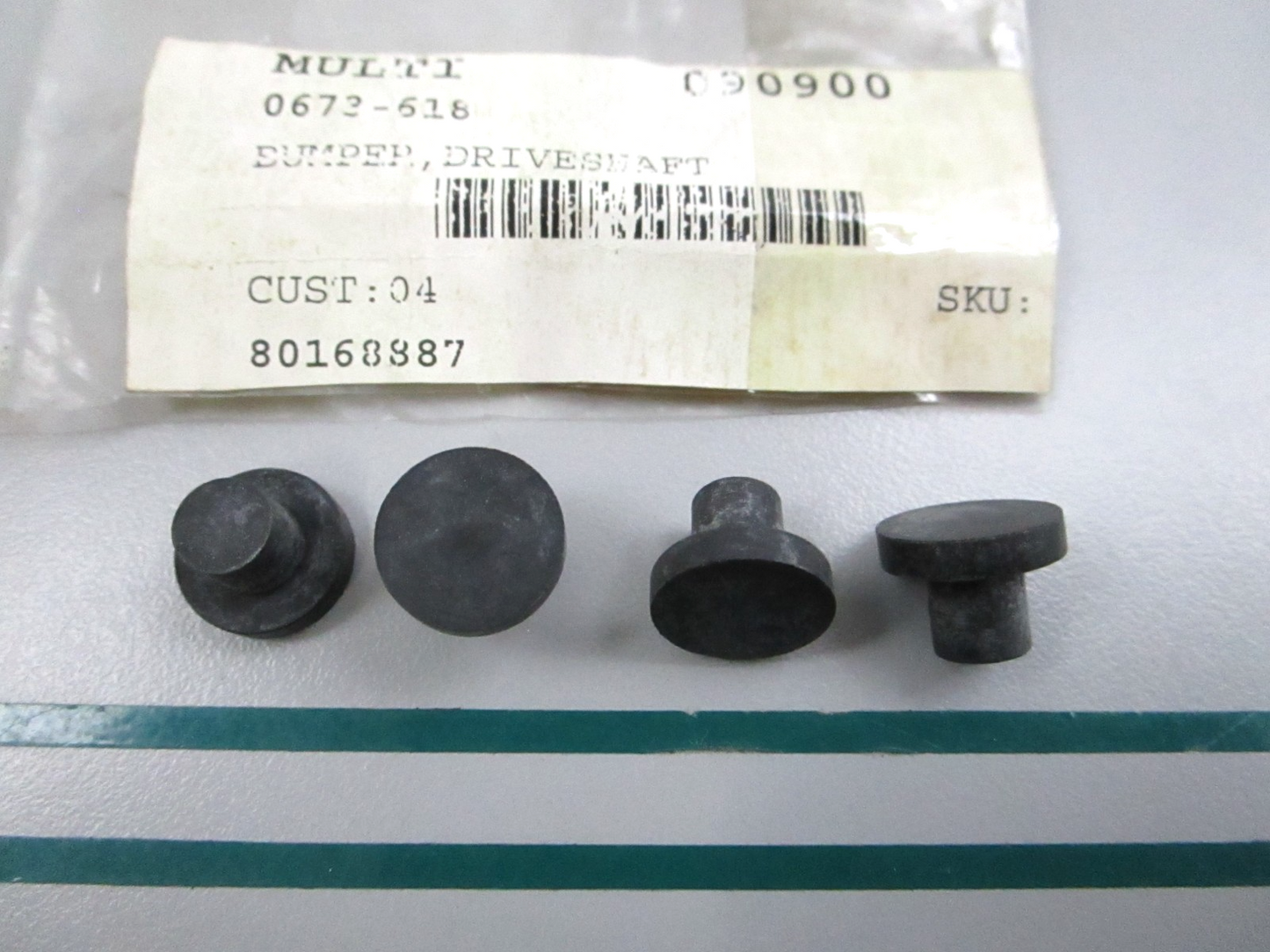 NEW OEM (LOT OF 4) 0673-618 Arctic Cat Driveshaft Bumper 0810