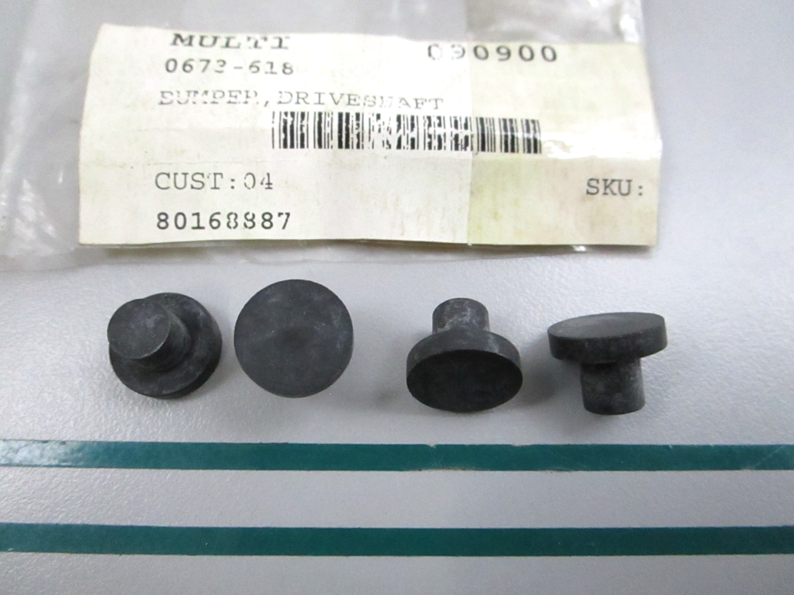 NEW OEM (LOT OF 4) 0673-618 Arctic Cat Driveshaft Bumper 0810