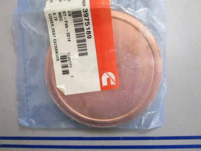*NEW OEM* 0820 Cummins Heat Exchanger Cover 3975189
