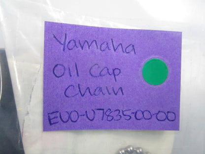 NEW OEM EU0-U7835-00-00 Yamaha Oil Cap Chain 0810