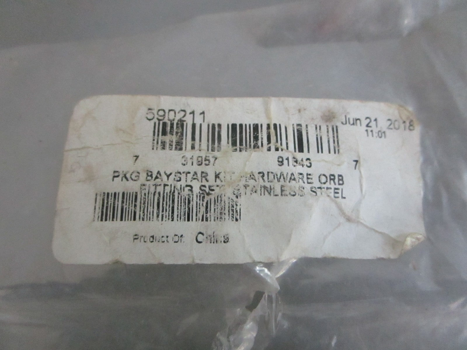 *NEW OEM* 0820 SeaStar BayStar Hardware Kit 590211