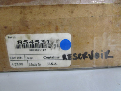 *NEW OEM* 0820 Volvo Penta Reservoir 854531