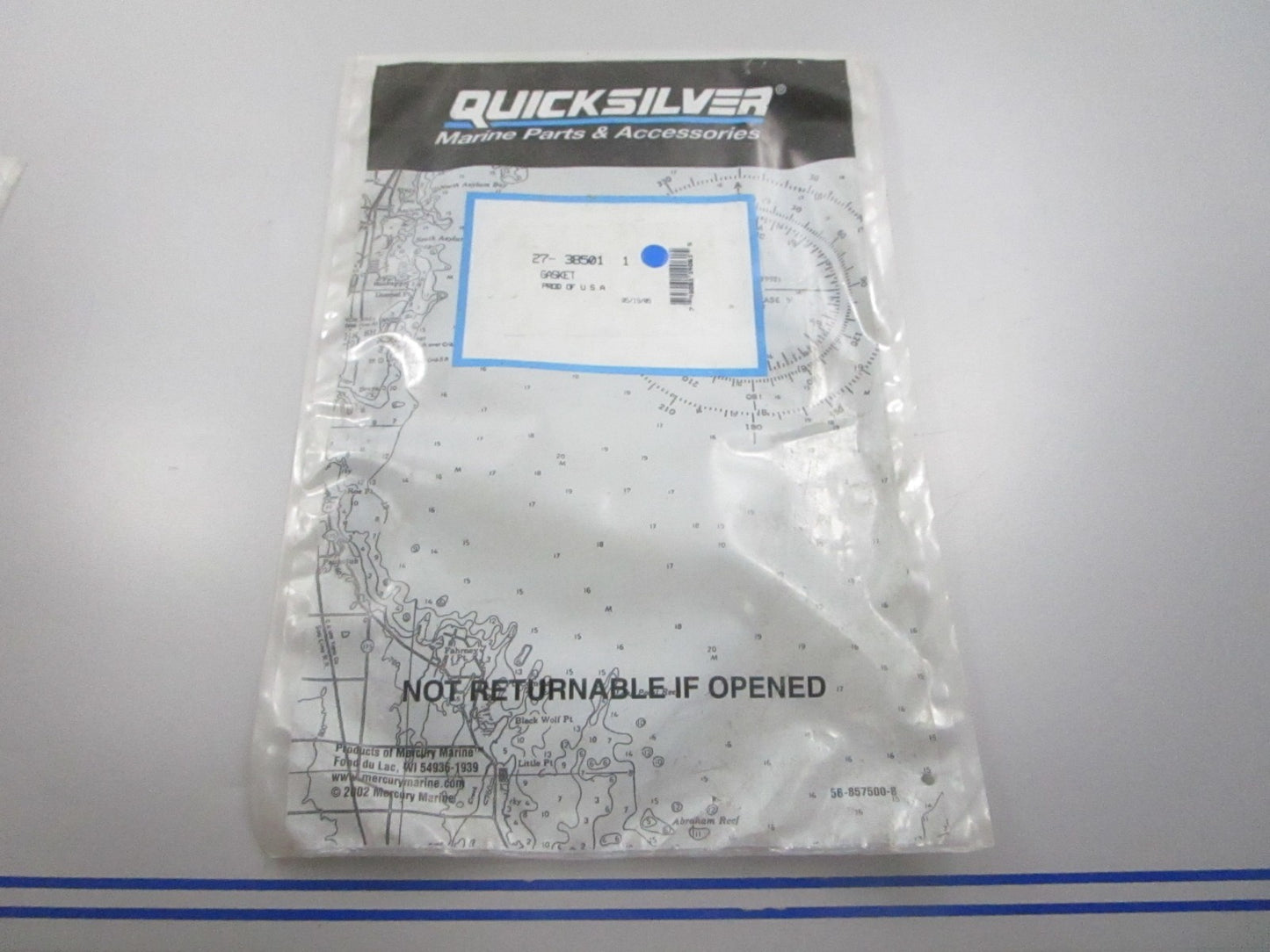 NEW OEM 27-385011 Mercury Quicksilver Gasket 0810