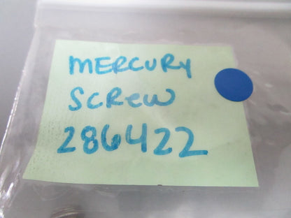*NEW OEM* 0810 Mercury Quicksilver Screw 286422