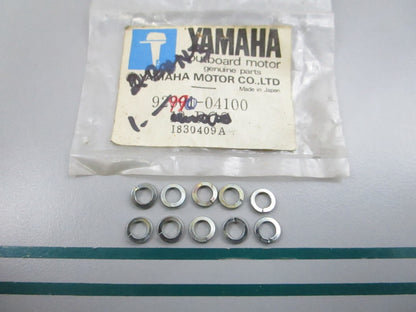 NEW OEM (LOT OF 10) 92901-04100 Yamaha Spring Lock Washer 0810