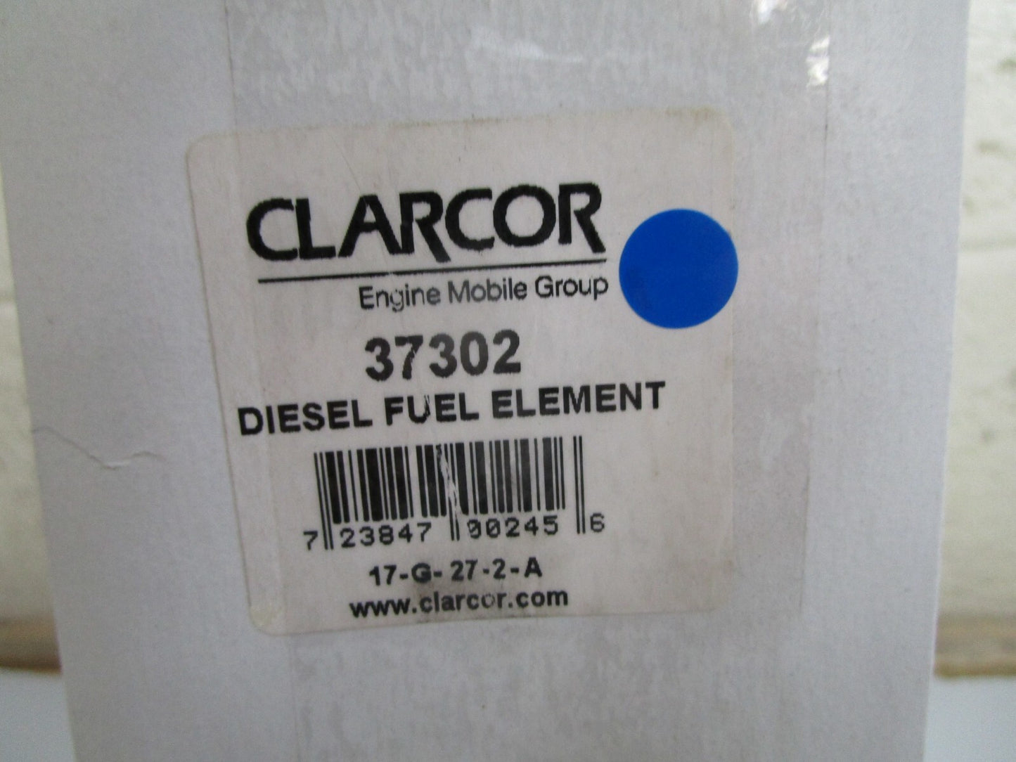 *NEW* 0820 Clarcor Diesel Fuel Element 37302