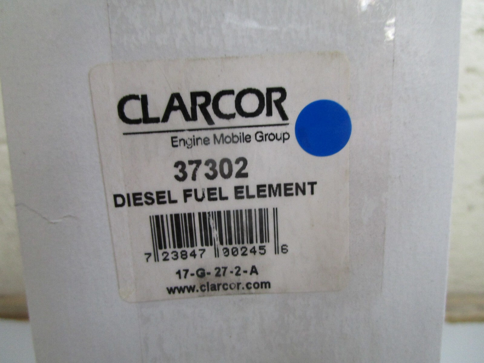 *NEW* 0820 Clarcor Diesel Fuel Element 37302