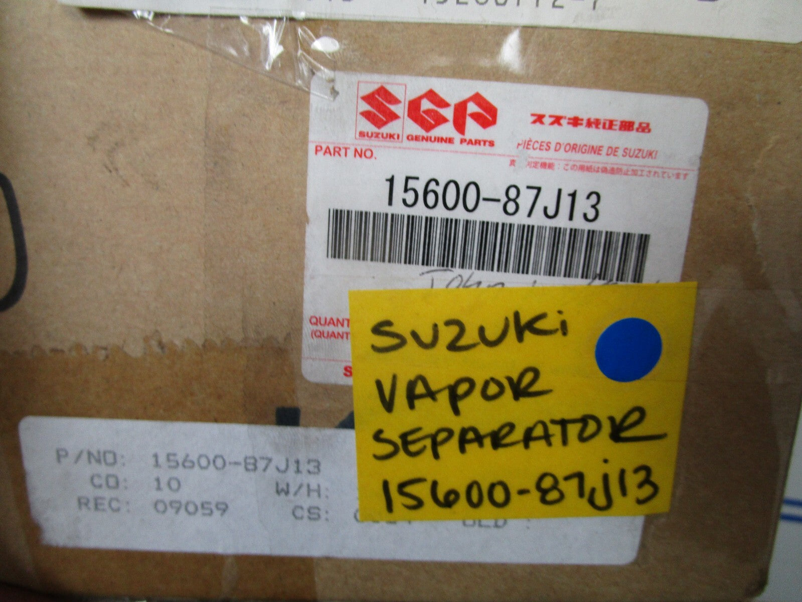 *NEW OEM* 0720 Suzuki Vapor Separator 15600-87J13