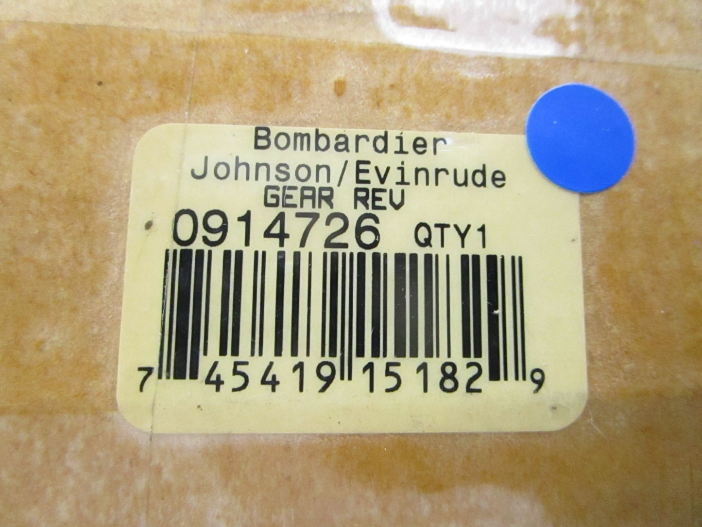 NEW OEM 914726 0914726 OMC Johnson Evinrude Reverse Gear 0810