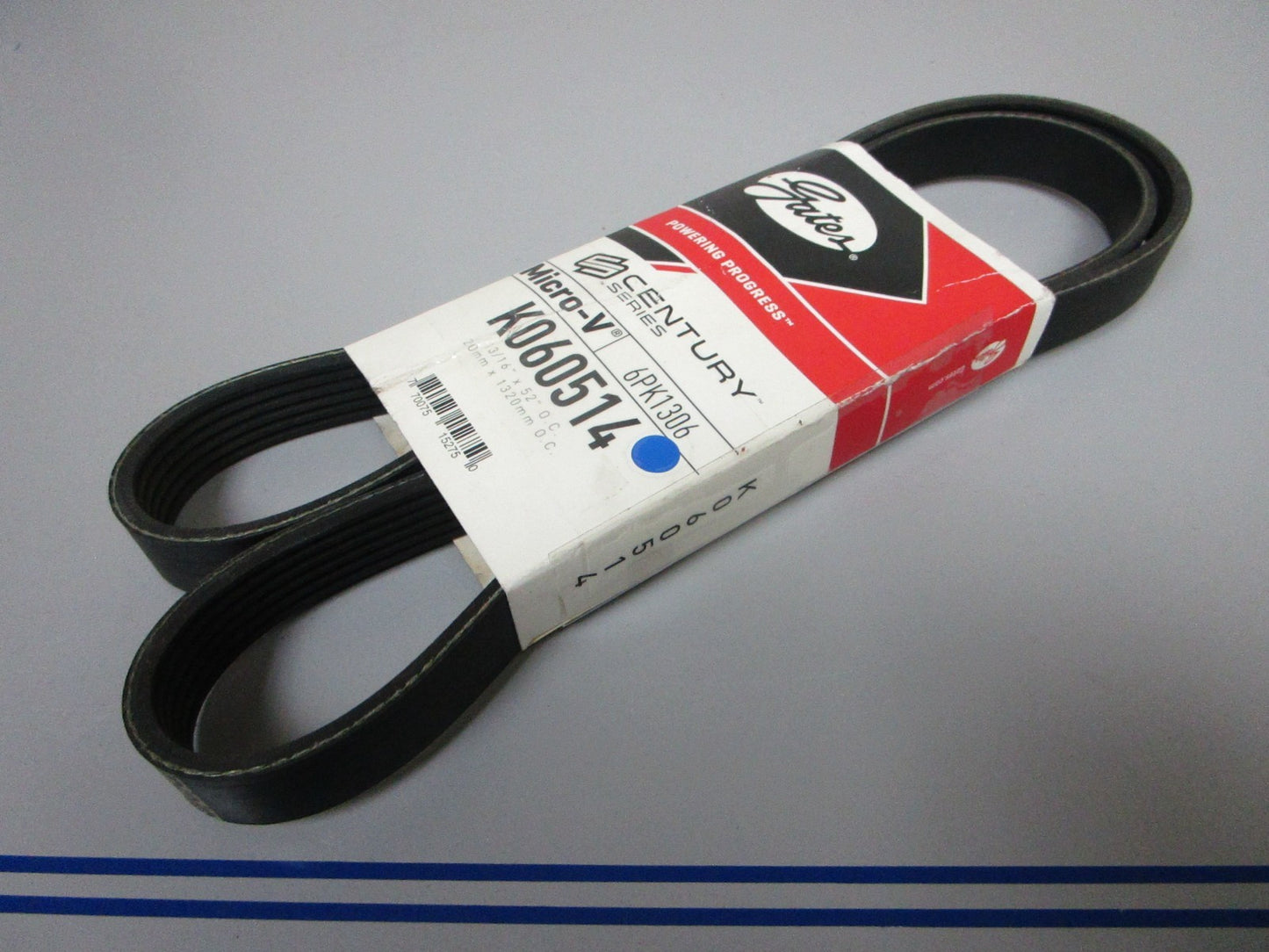 NEW K060514 Gates Micro-V 13/16" x 52" Serpentine Belt 0720