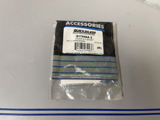*NEW OEM* 0670 Mercury Quicksilver Short Lever Kit 817946A2