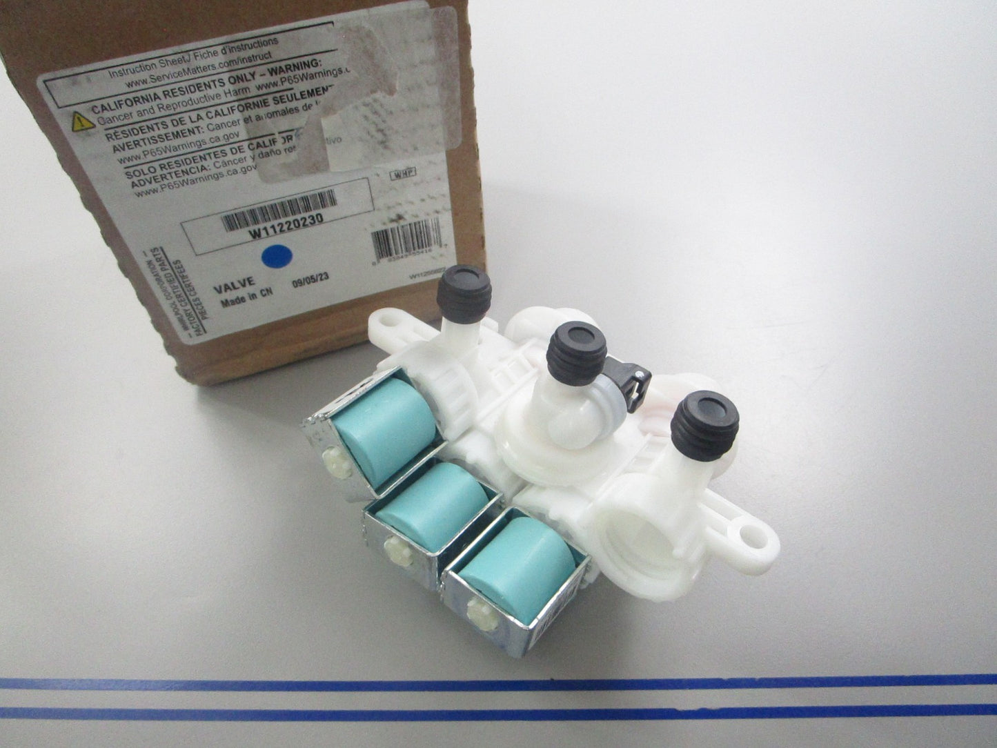 *NEW OEM* 0810 Whirlpool Valve W11220230