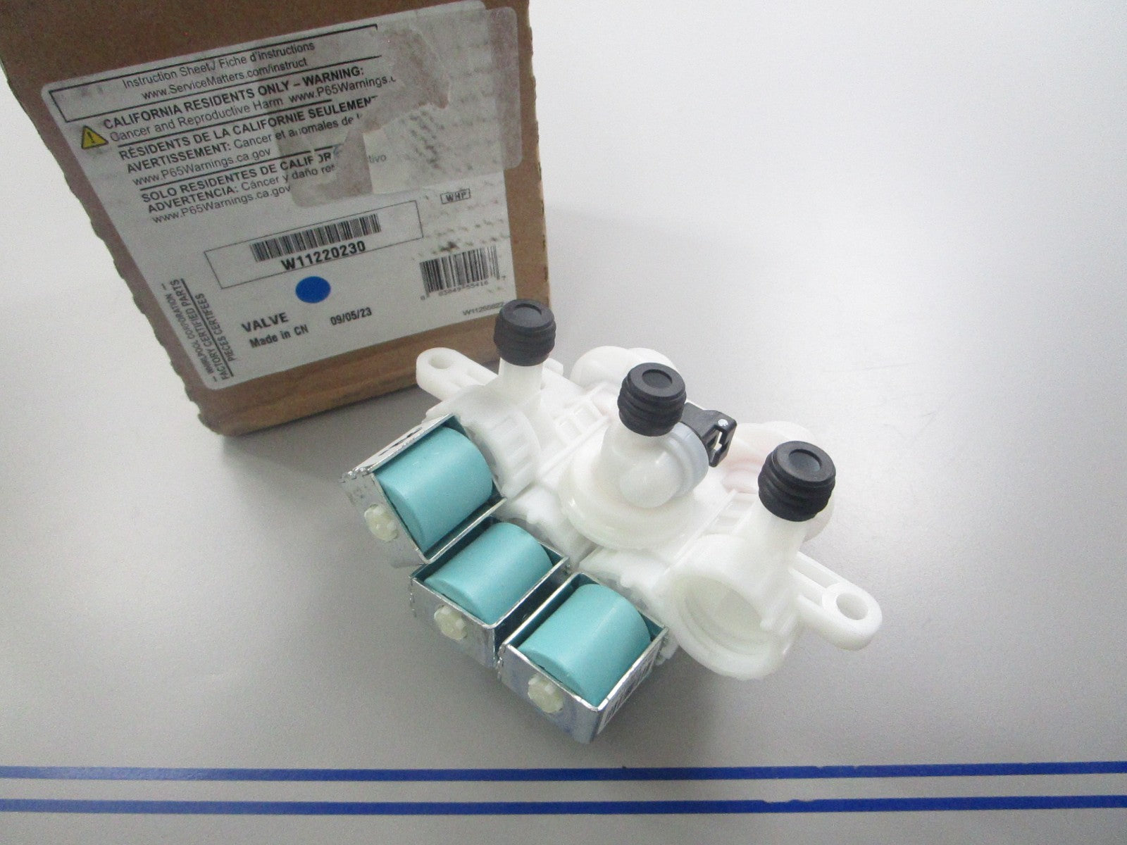 *NEW OEM* 0810 Whirlpool Valve W11220230