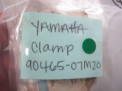 NEW OEM 90465-07M20-00 Yamaha Clamp 0810