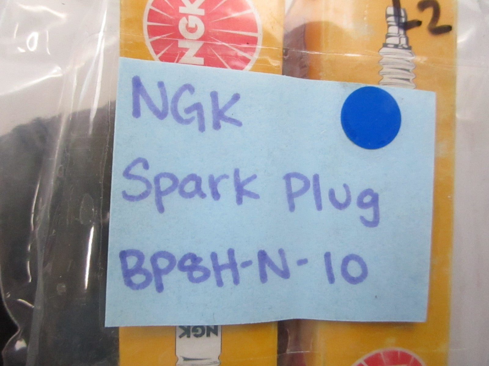 NEW (LOT OF 2) BP8H-N-10 NGK Spark Plug 0810