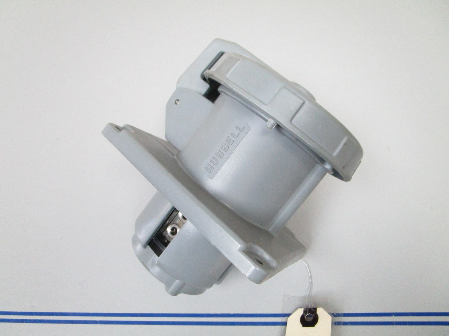 *NEW* 0720 Hubbell 125/250 VAC 100amp 4 Pin Inlet Receptacle M4100B12R