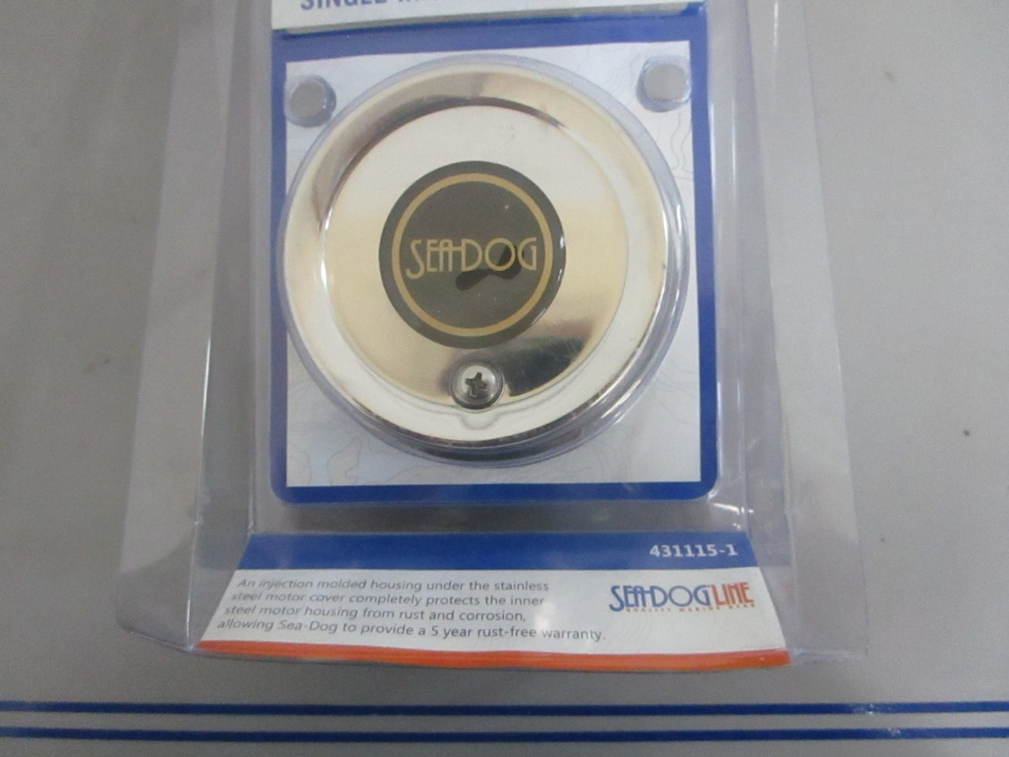 *NEW OEM* 0820 SeaDog Single Mini Compact Horn 431115-1
