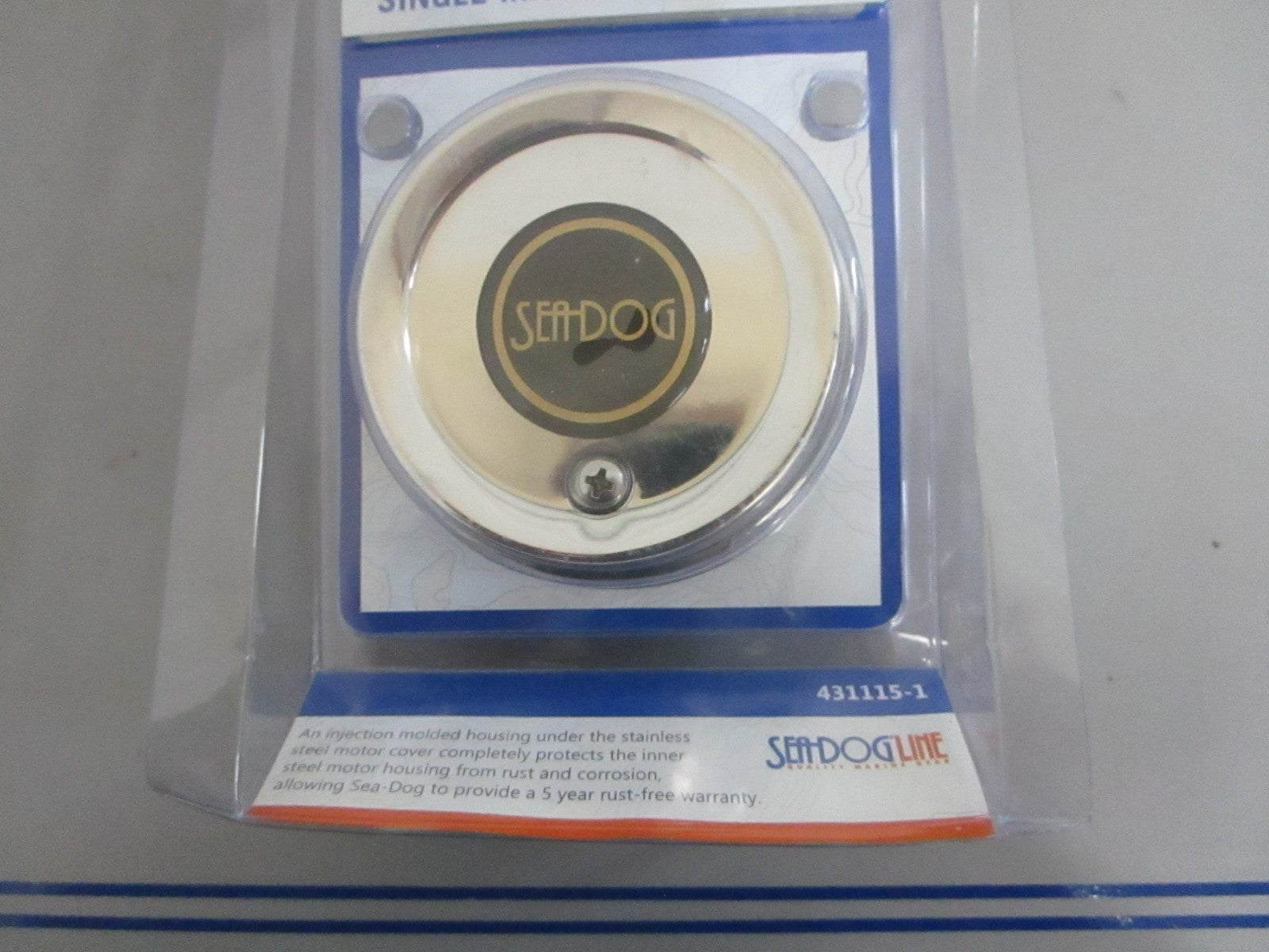 *NEW OEM* 0820 SeaDog Single Mini Compact Horn 431115-1