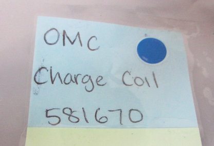 *NEW OEM* 0810 OMC Johnson Evinrude Charge Coil 581670 0581670