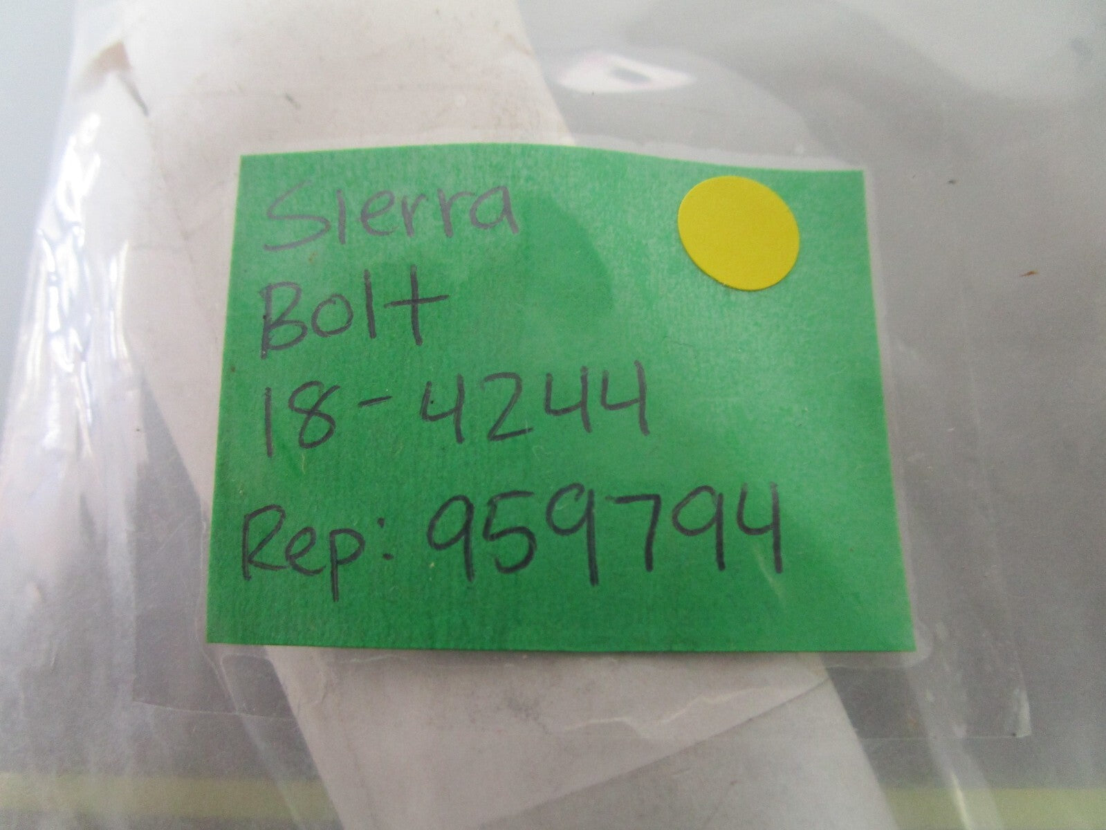 *NEW* (LOT OF 3) 0810 Sierra Bolt 18-4244 Replaces: 959794