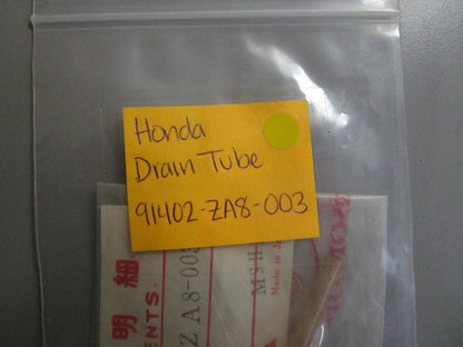 *NEW OEM* 0810 Honda Drain Tube 91402-ZA8-003