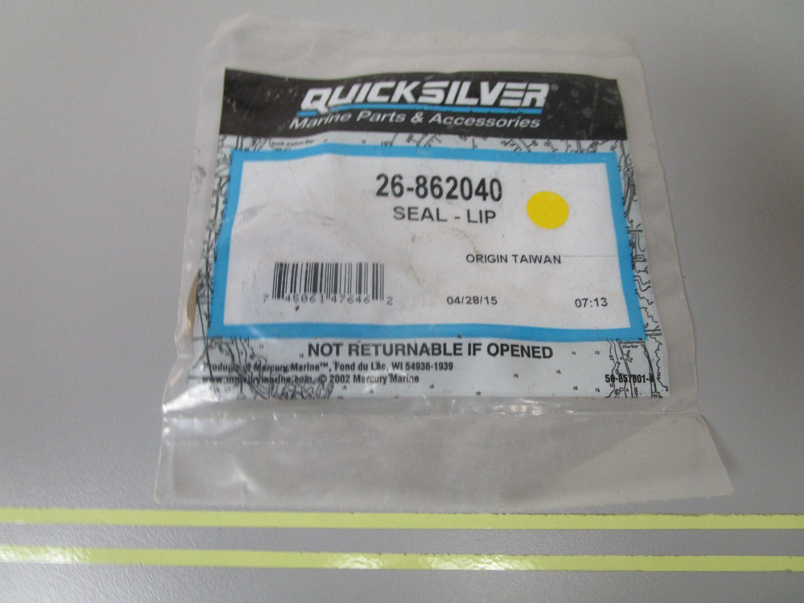 *NEW OEM* 0810 Mercury Quicksilver Lip Seal 26-862040