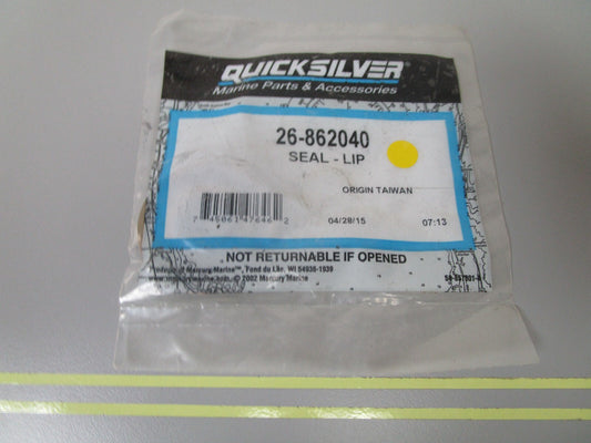 *NEW OEM* 0810 Mercury Quicksilver Lip Seal 26-862040