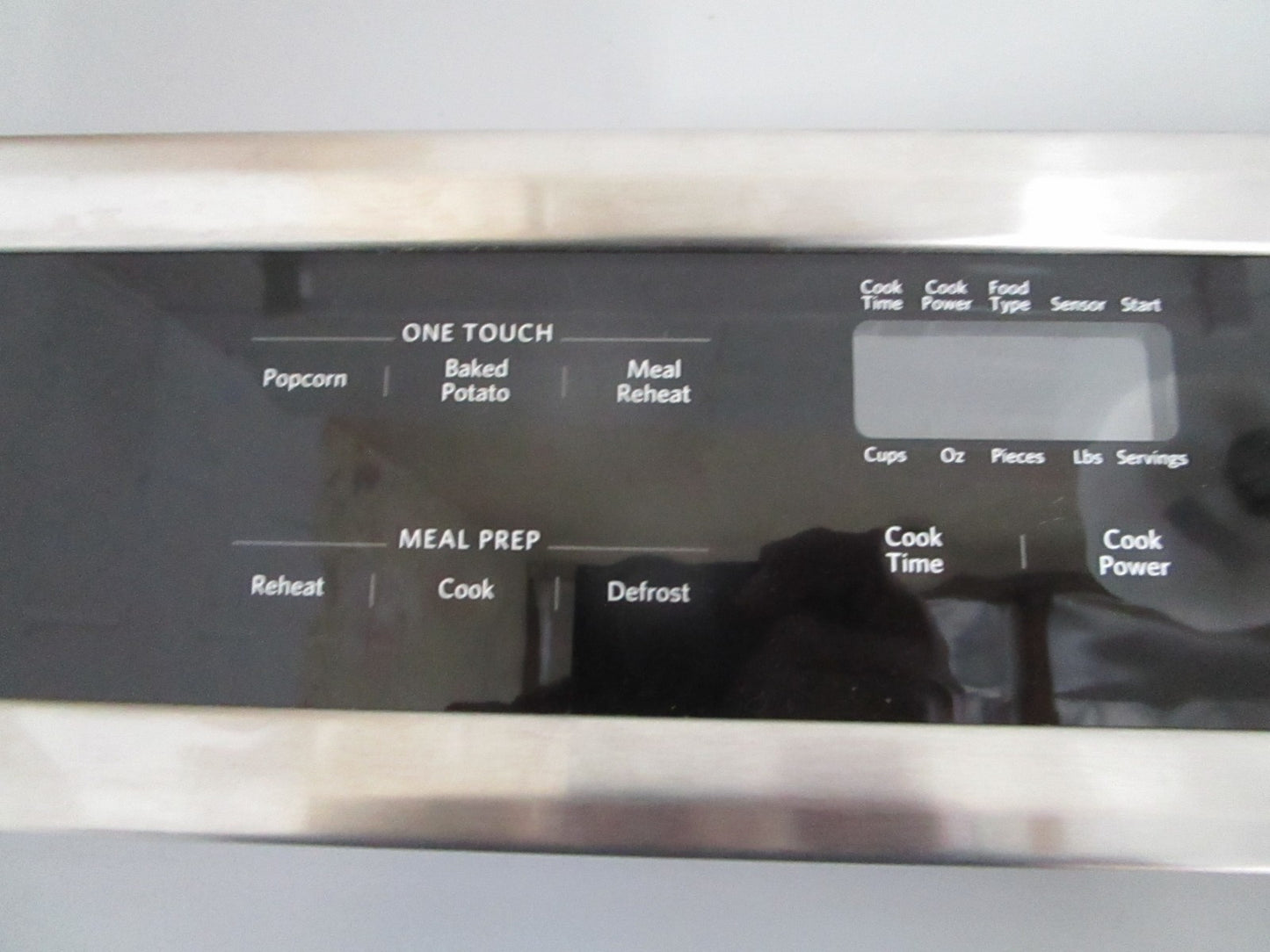 Whirlpool NEW OEM Microwave Control Panel W11197501 NOS Stainless 0820