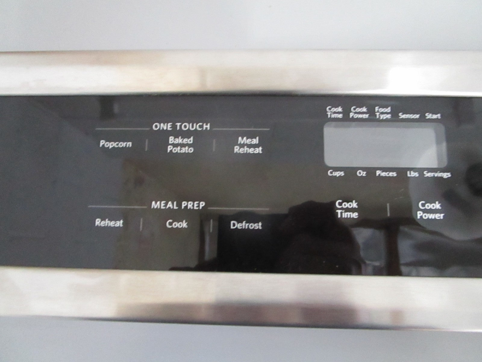 Whirlpool NEW OEM Microwave Control Panel W11197501 NOS Stainless 0820