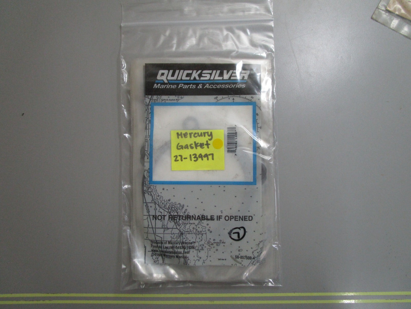 *NEW OEM* 0810 Mercury Quicksilver Gasket 27-13997